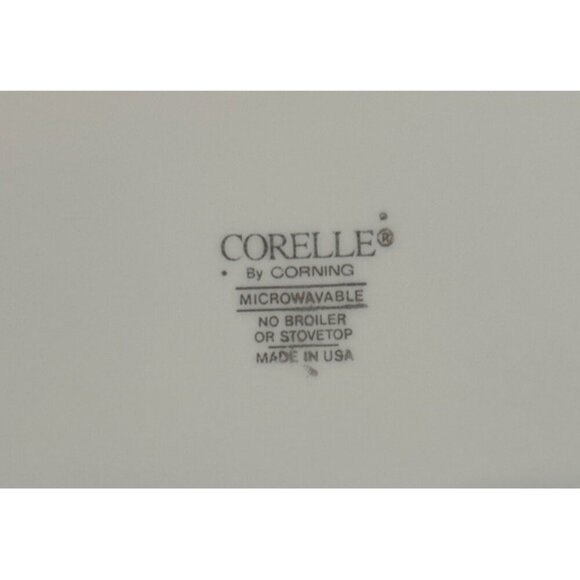 Set of 6 Corning CORELLE Rosemarie 10 1/4" Dinner Plates Tulip Pink Green - Picture 4 of 4